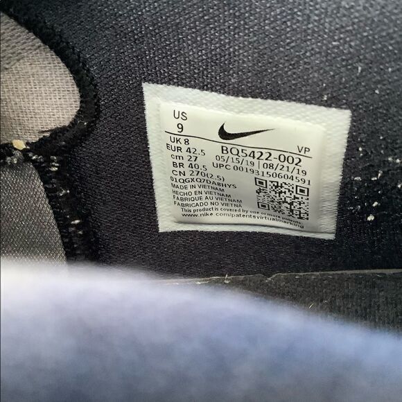 Nike Zoom Freak 1 Mens Size 9 Shoes Sneakers Basketball BQ5422-002 - Picture 5 of 8